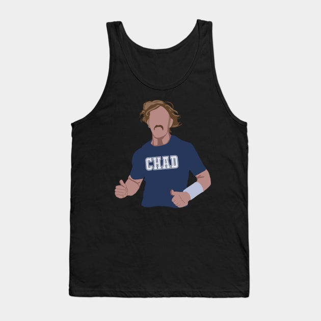 Chad Powers Tank Top by RachWillz